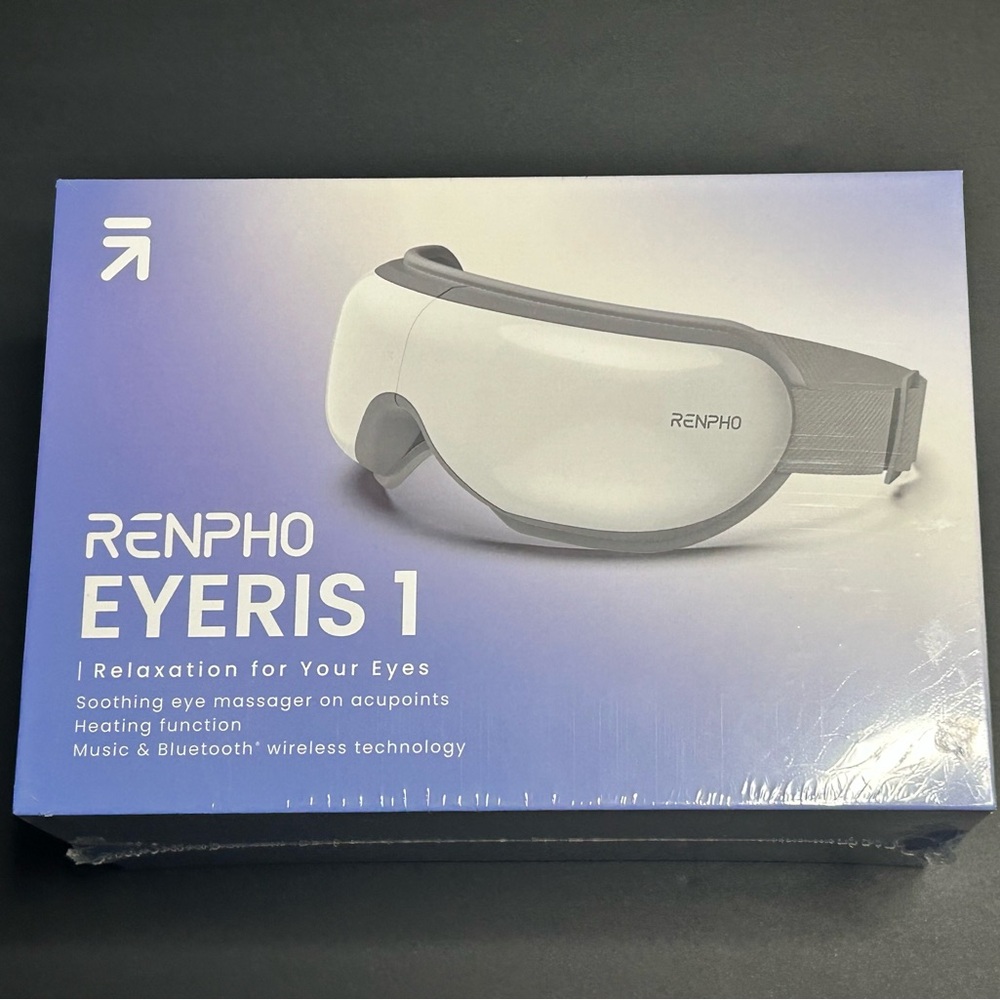 RENPHO Eyeris 1 Eye Massager with Heating & Bluetooth New